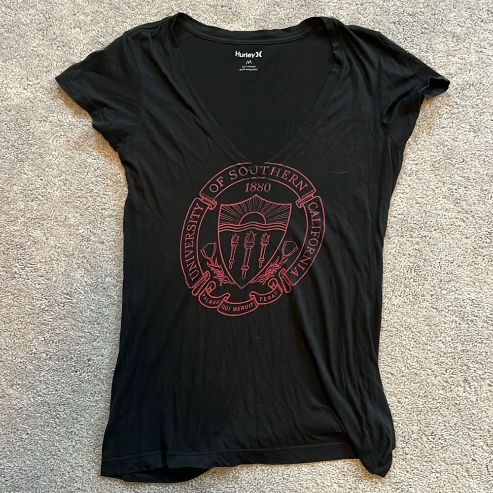 USC Soft Black T-Shirt. Women’s M
